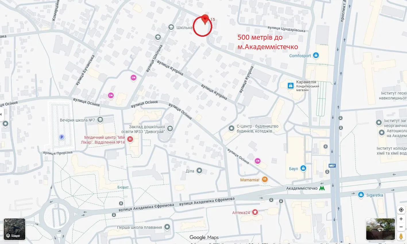 Святошинський р-н, В.Романюка, 15. 10 соток, м.Академмістечко-500 м. — фото 1 з 17