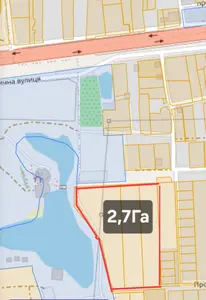 Продаж ділянки під будівництво озеро, інфраструктура, Київ — мініатюра фото 2