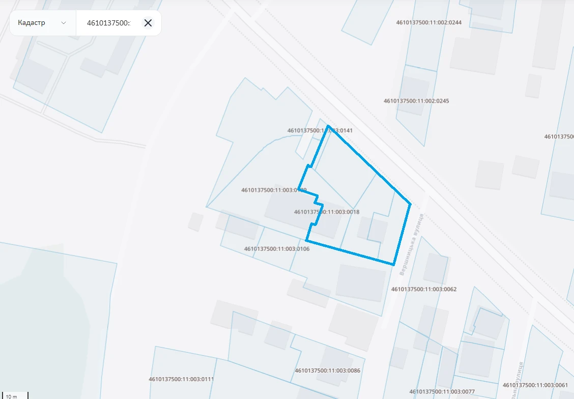 Продаж перспективної земельної ділянки під котеджну забудову по вул. Шевченка — фото 1 з 1