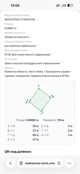 Земельна ділянка Львів, вул. Лукасевича «Червона калина» — фото 3 з 3