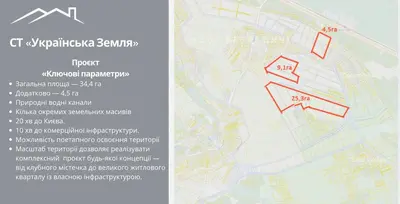 Продаж ділянки 34, 4га. с. Нові Безрадичі СТ "Українська Земля"  Dreamland / Vivere/ "Lake Village"   — мініатюра фото 6