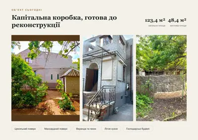 Продаж земельної ділянки із будинком — мініатюра фото 1