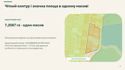 Продаж земельної ділянки 7,25га в передмісті Києва (Стоянка) — мініатюра фото 4