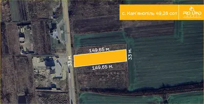 Продаж ділянки с. Кам'янопіль 49,28 сот Львівська обл. — мініатюра фото 2