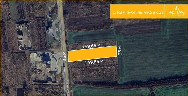 Продаж ділянки с. Кам'янопіль 49,28 сот Львівська обл. — фото 2 з 4