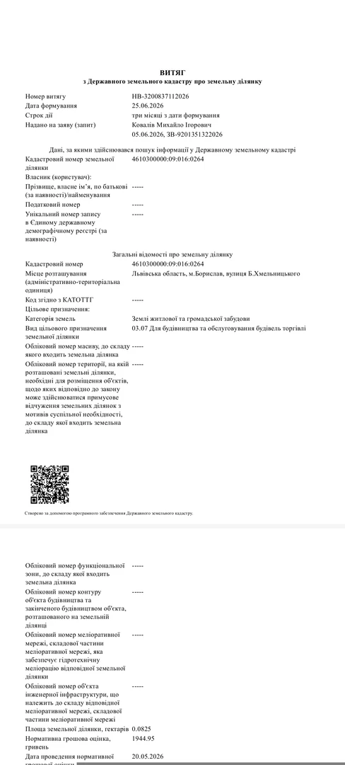 Продаж комерційної земельної ділянки м.Бортслаа — фото 1 з 1