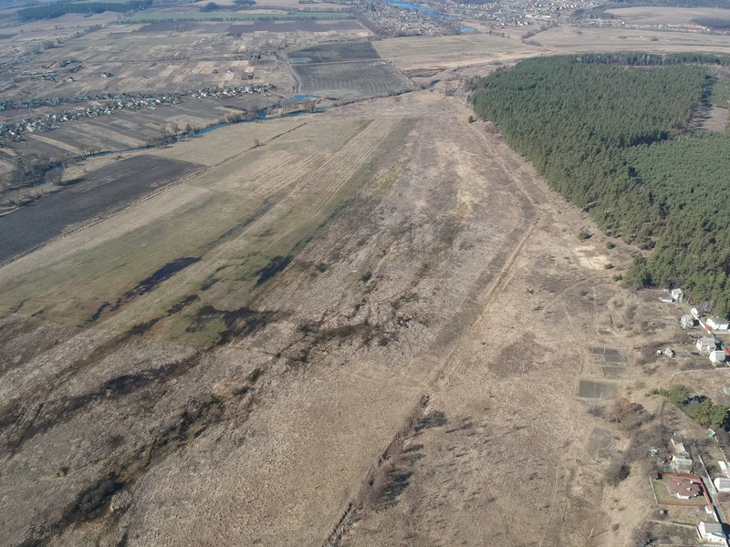 Продаж ділянки 54га, під котеджну забудову, прикикає до лісу, вартість 300у.о. сотка Власник +380981521212 — фото 3 з 4