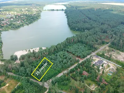 Пропонуєтся ділянка 50соок і 25 соток ( ділянка розділена на 2 ділянки ) вся в сосних деревах, заведено 50квт електрики. вартість 5000у.о. сотка Власник +380981521212 — мініатюра фото 2