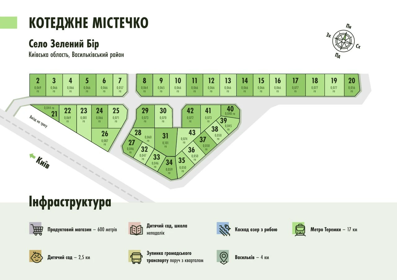 Продаж земельної ділянки 0.0660 га — фото 1 з 1