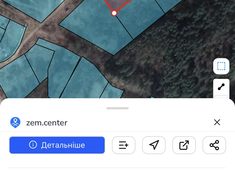 Продаж ділянки Хлепча  ,50сот/100/150,межує з лісом під забудову  — фото 4 з 5