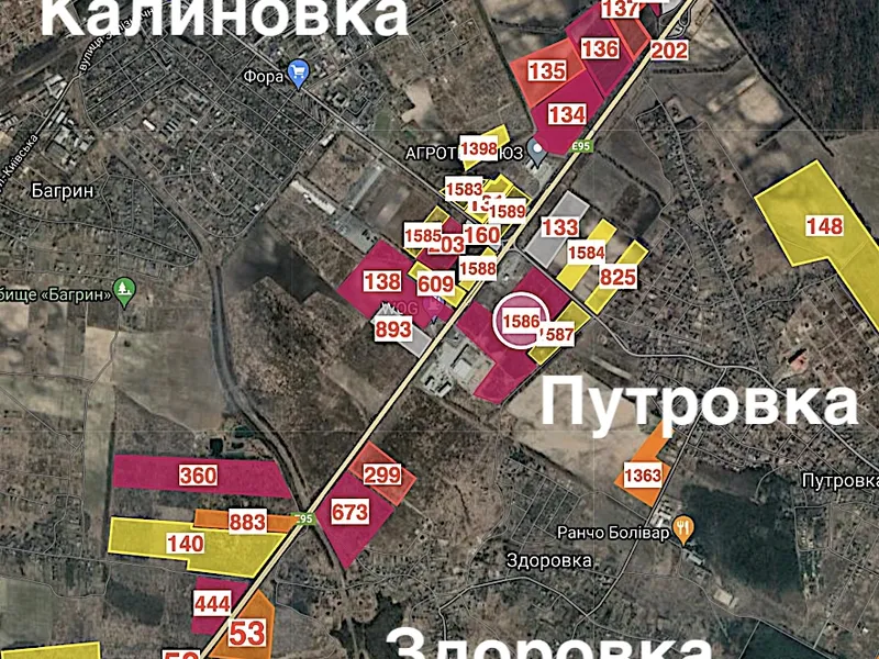 1587. Продаж ділянки під комерційну забудову в зоні індустріального техно парку. — фото 2 з 2