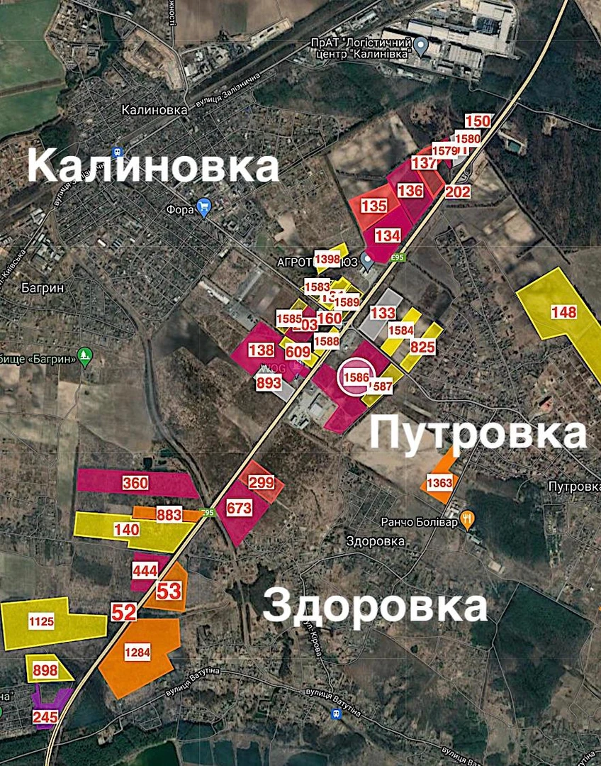 134. Продаж фасадної земельної ділянки під комерцію вдовж траси Київ - Одеса, за 20 км від Києва.  — фото 3 з 3