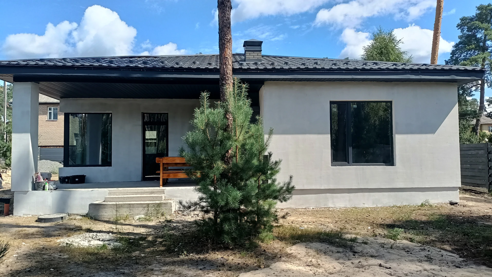 Одноповерховий будинок 130 м² в лісовій зоні селища Клавдієво-Тарасове — фото 3 з 4