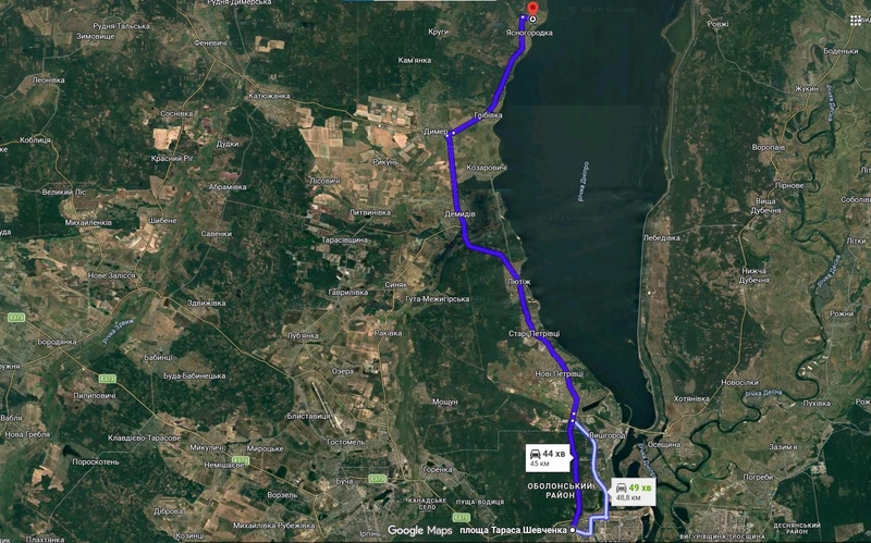  ділянка в селі Ясногродка: поряд Море, пляж і 45 км від Києва. — фото 6 з 13