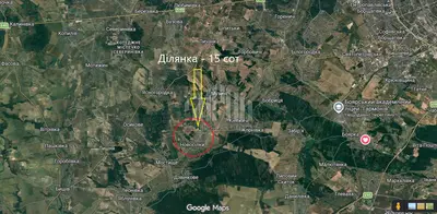 🌲 Ділянка 15 соток під забудову прямо біля лісу! Новосілки, БЕЗ КОМІСІЇ — мініатюра фото 2