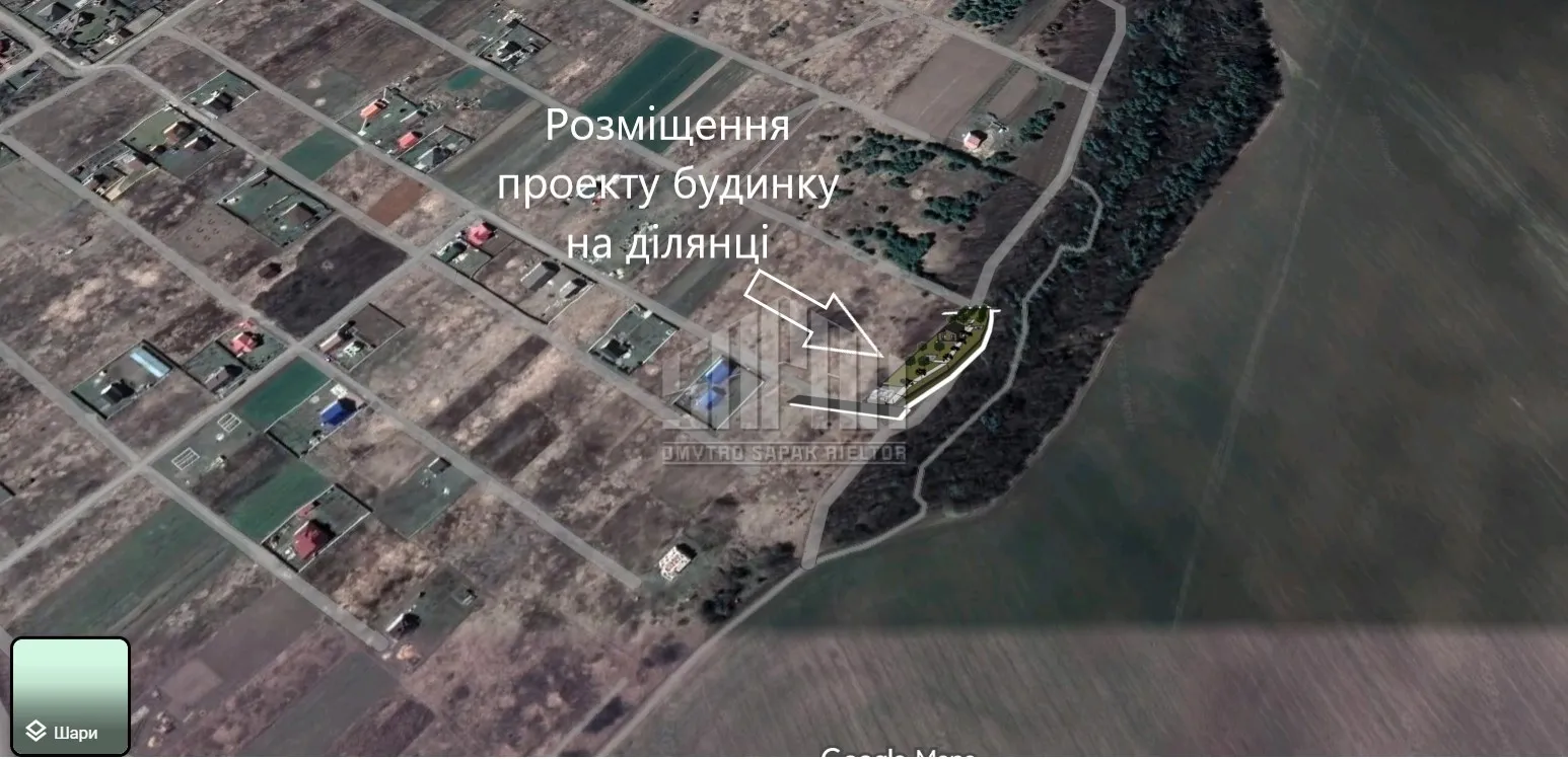 🌲 Ділянка 15 соток під забудову прямо біля лісу! Новосілки, БЕЗ КОМІСІЇ — фото 3 з 10