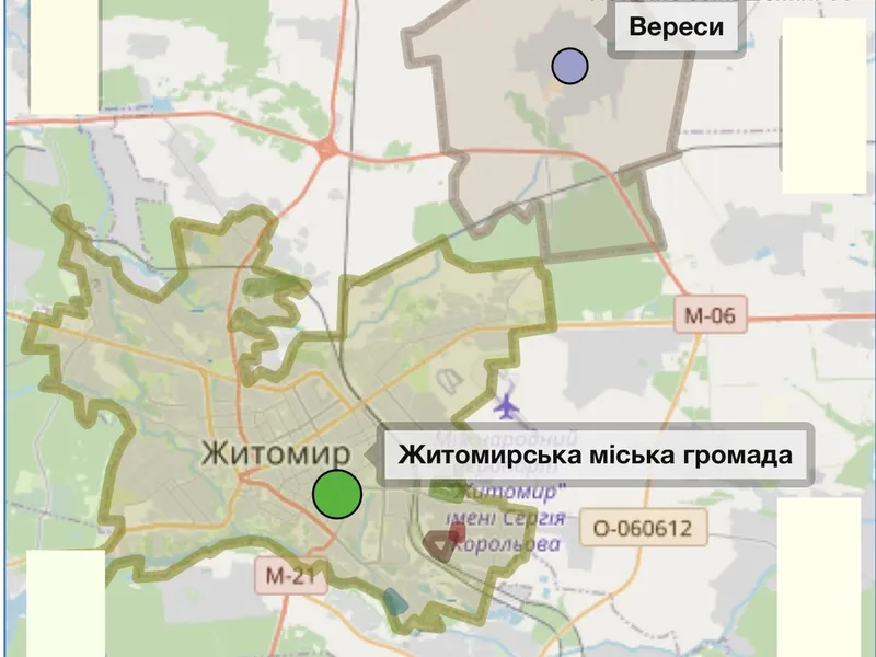 Ділянка 18,6с. під забудову Житомир/Вереси-12км. — фото 4 з 11