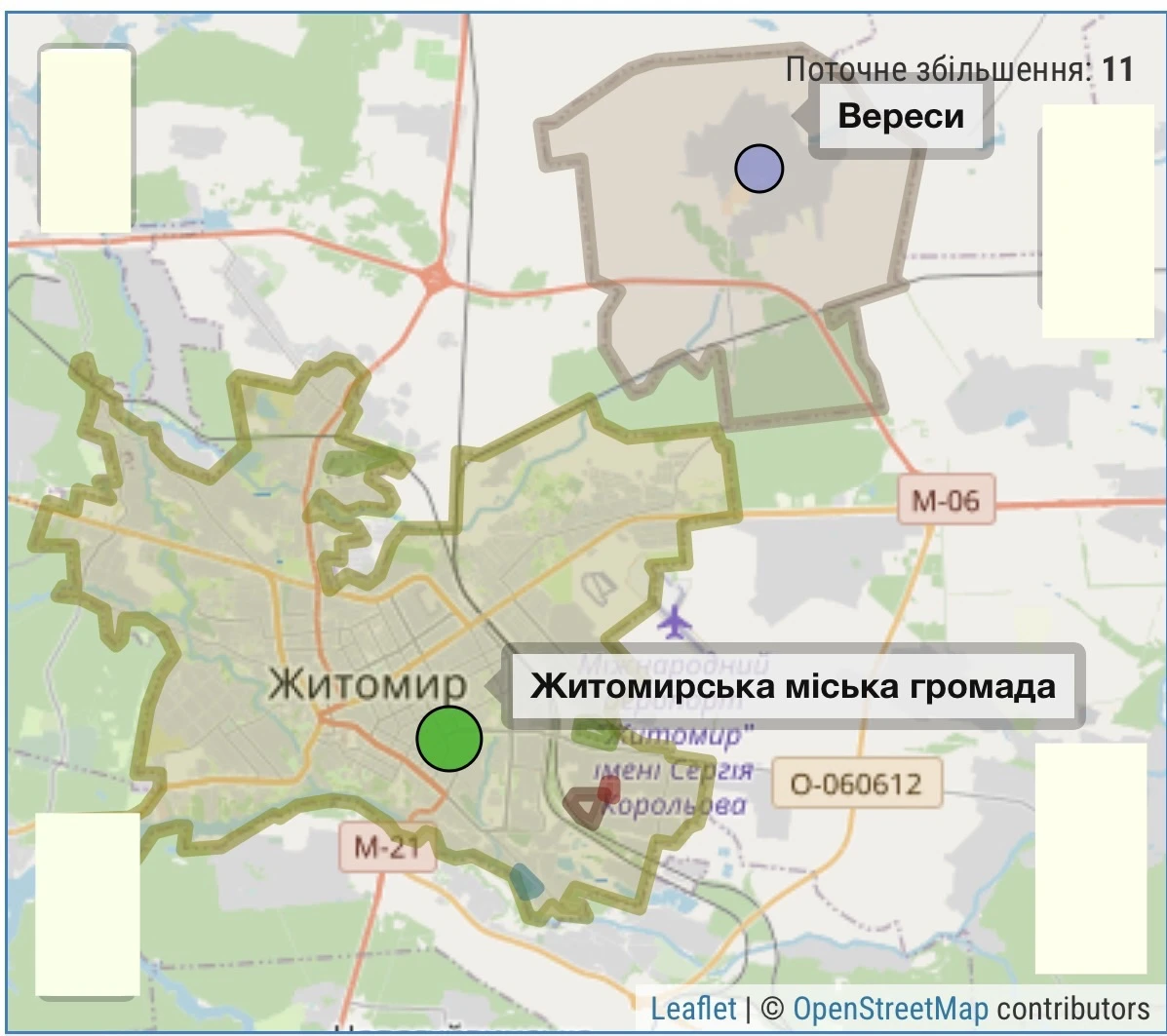 Ділянка 18,6с. під забудову Житомир/Вереси-12км. — фото 4 з 11
