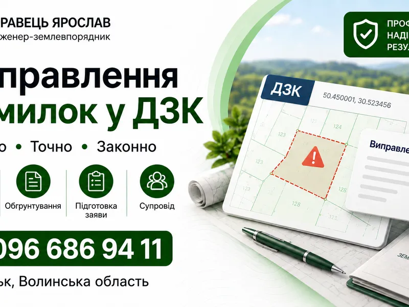 ФО-П Кравець Я.І.,Землевпорядні,геодезичні роботи під ключ — фото 2