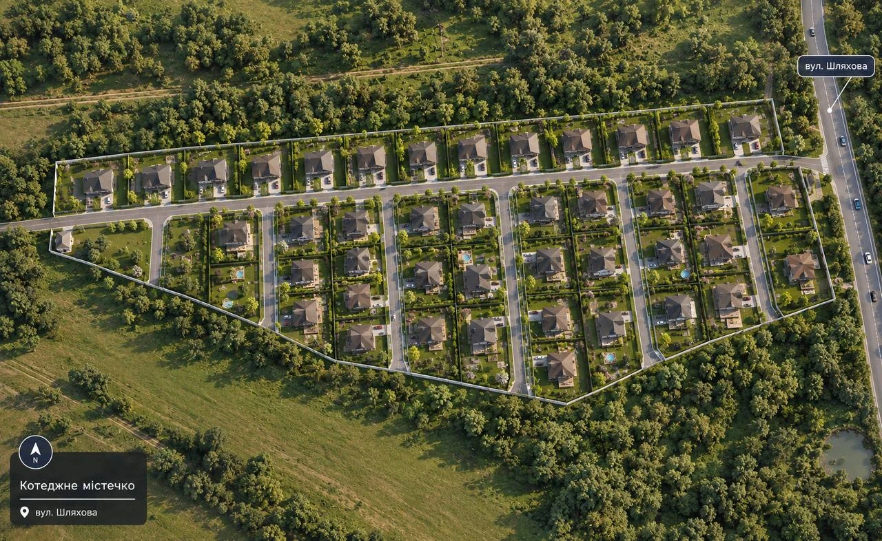 ПРОДАМ!!!!Для будівництва і обслуговування житлового будинку, господарських будівель і споруд (присадибна ділянка) ділянки від 0,1000 га до 0,1500 га — фото 1 з 2