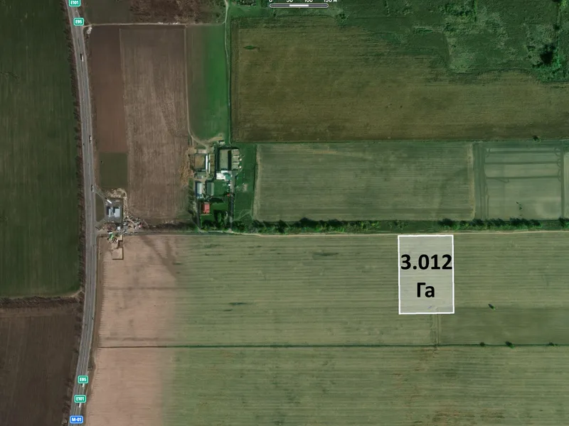 Продаж промислової земельної ділянки, (3 Га + 1.5 Га). Бровари, Требухів, окружна дорога — фото 4 з 10