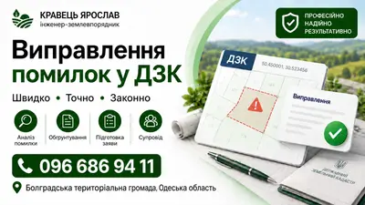 ФО-П Кравець Я.І.,Землевпорядні,геодезичні роботи під ключ