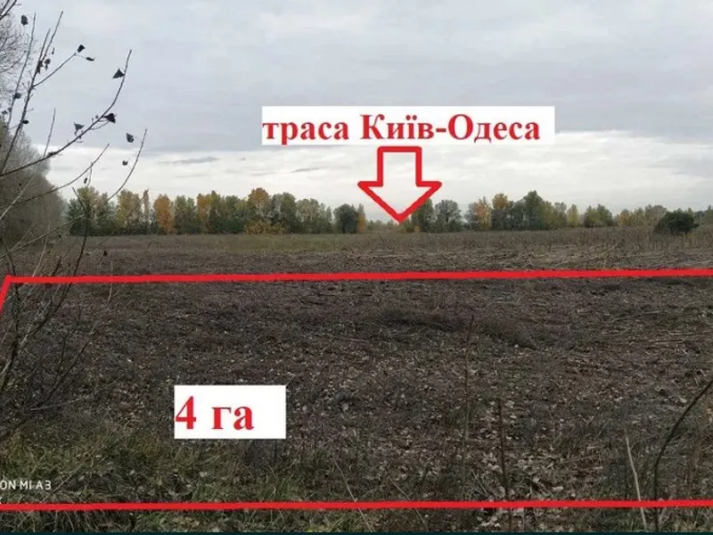 Продаж земельної ділянки під логістику, склади 23км від метро Теремки — фото 1 з 4