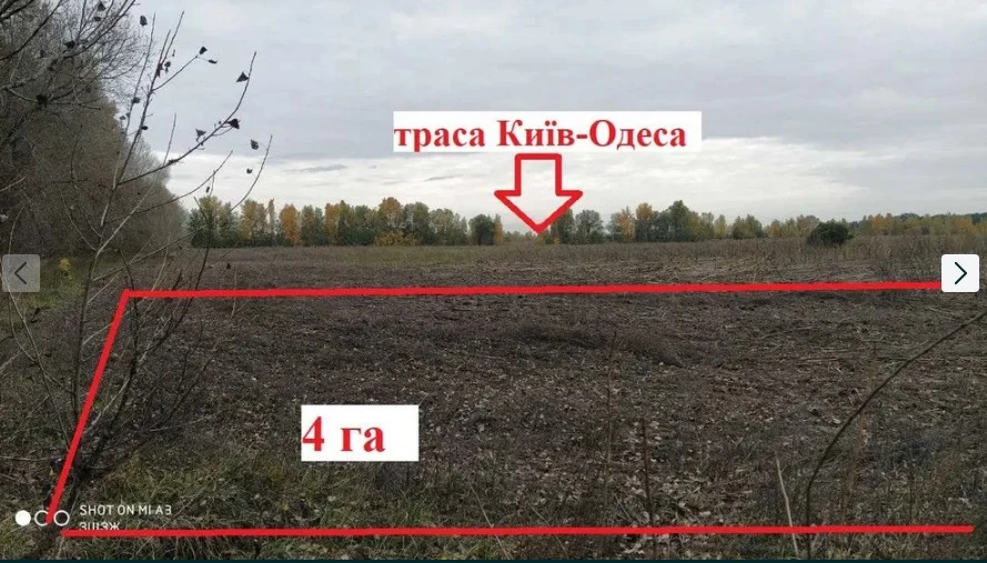 Продаж земельної ділянки під логістику, склади 23км від метро Теремки — фото 1 з 4