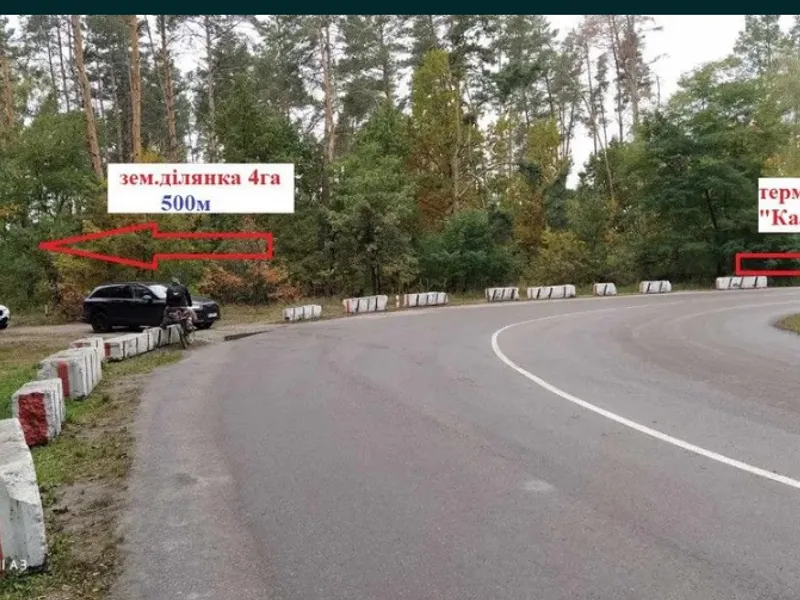 Продаж земельної ділянки під логістику, склади 23км від метро Теремки — фото 2 з 4
