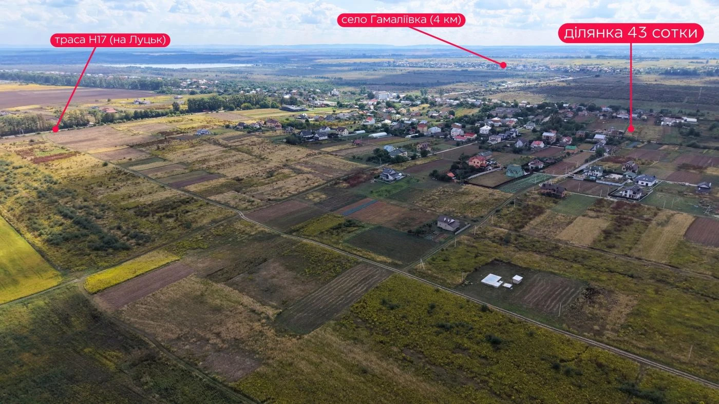 Продаж 43 CОТКИ / Земля під будівництво / Малі Підліски, Львівська обл — фото 3 з 14