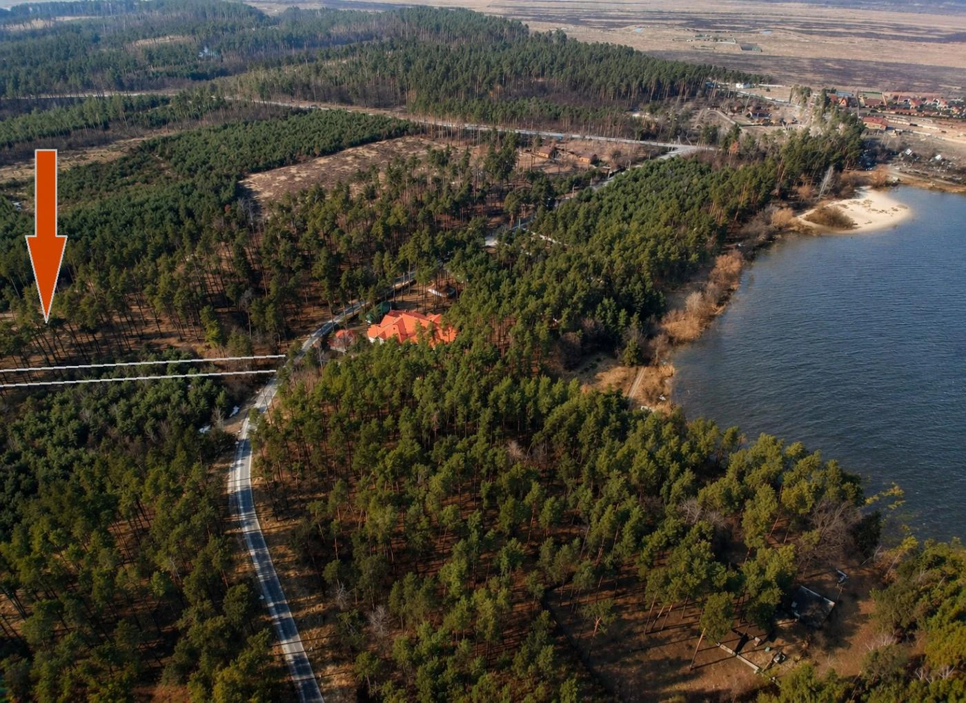 25 соток з електрикою 20 кВт Продаж ділянки Бобриця — фото 1 з 2