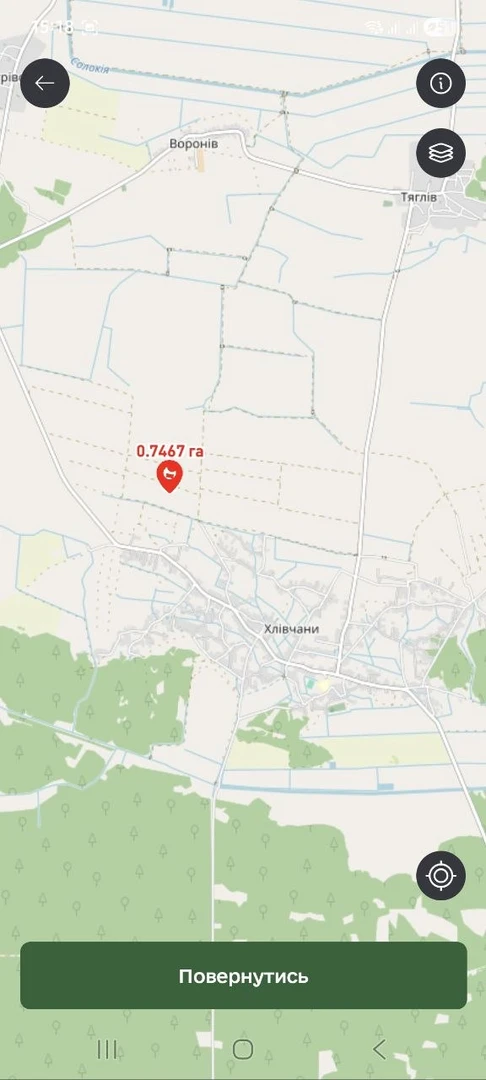 Оренда паю 0.75 га  — фото 1 з 1