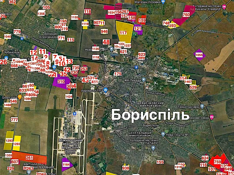 2471. Продаж фасадної земельної ділянки вдовж траси під комерцію біля Борисполя! — фото 1 з 1