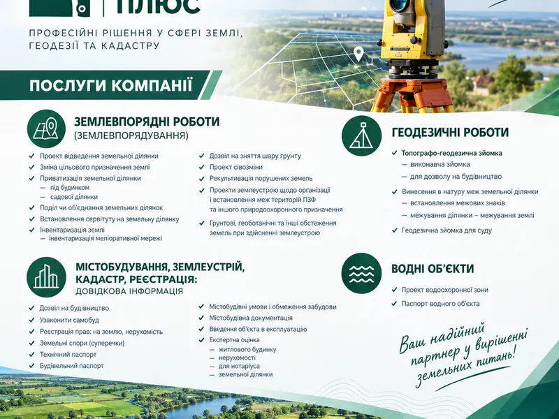 📐 Землевпорядні та супутні послуги — фото 3