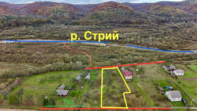 Продаж / Земля / ОСГ/ Верхнє Синьовидне / Стрийський, Львівська область — фото 1 з 5