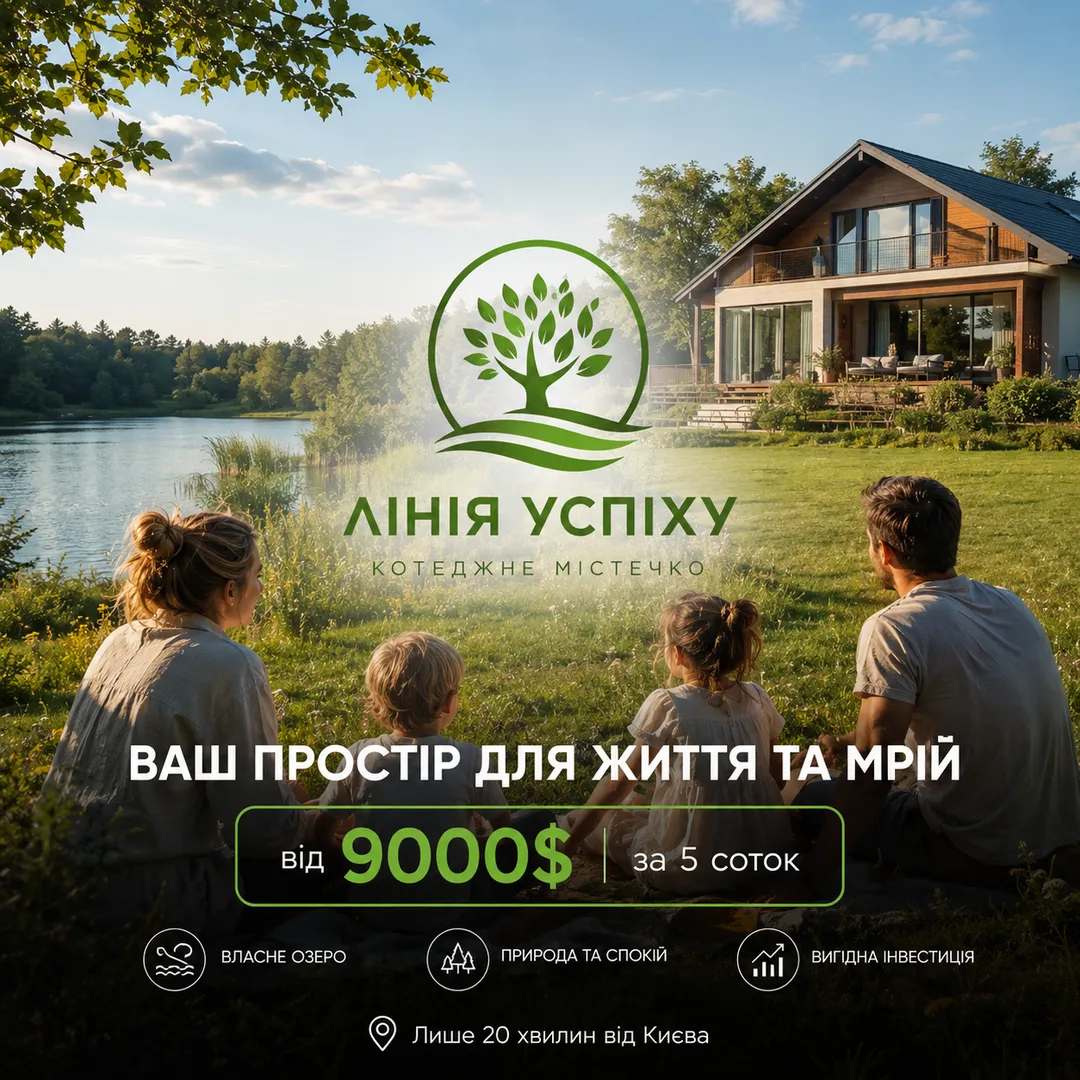 Земельна ділянка біля озера 7.6 соток — фото 1 з 3