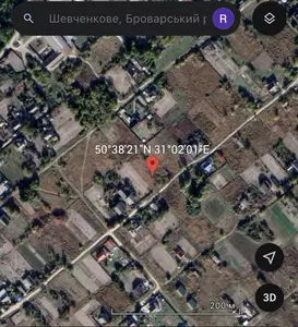 Продам земельну ділянку 24 соток село Шевченкове, Броварський район — мініатюра фото 1