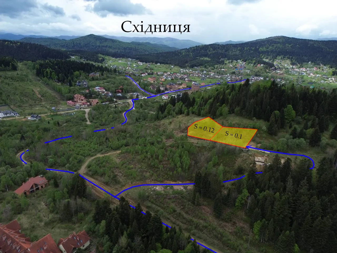 🏔️ Видова земельна ділянка у серці Карпат — смт. Східниця — фото 3 з 5