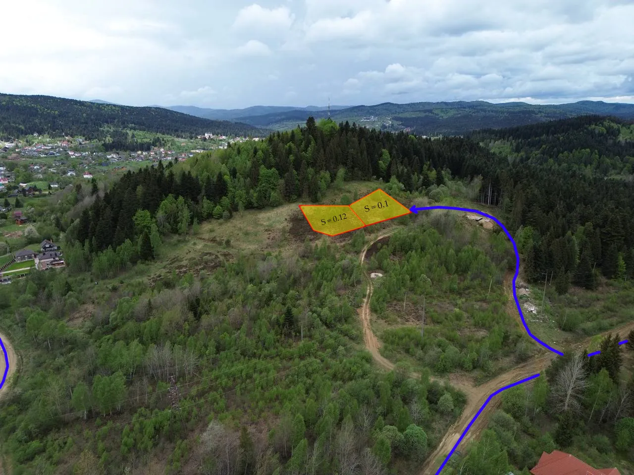 🏔️ Видова земельна ділянка у серці Карпат — смт. Східниця — фото 4 з 4