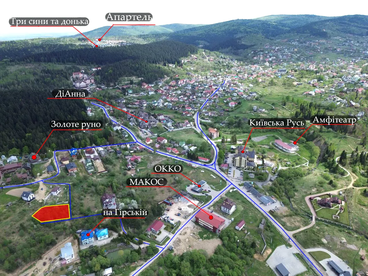 🏔️ Видова ділянка в Східниці біля готелю ‘’Золоте руно’’ — фото 2 з 16