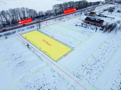 🏗️ Ділянка під забудову з примиканням до траси в с. Нежухів (Стрийський р-н) — мініатюра фото 2