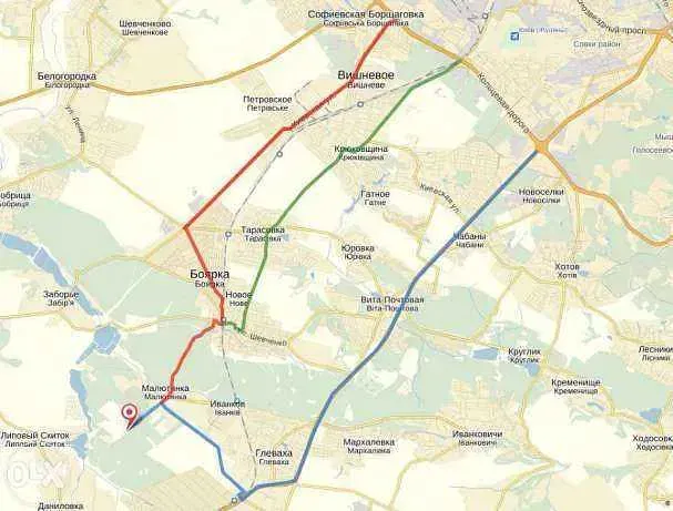 Малютянка 8 соток + Електрика, Поруч КМ "Рябинки", Боярка, Заборье
