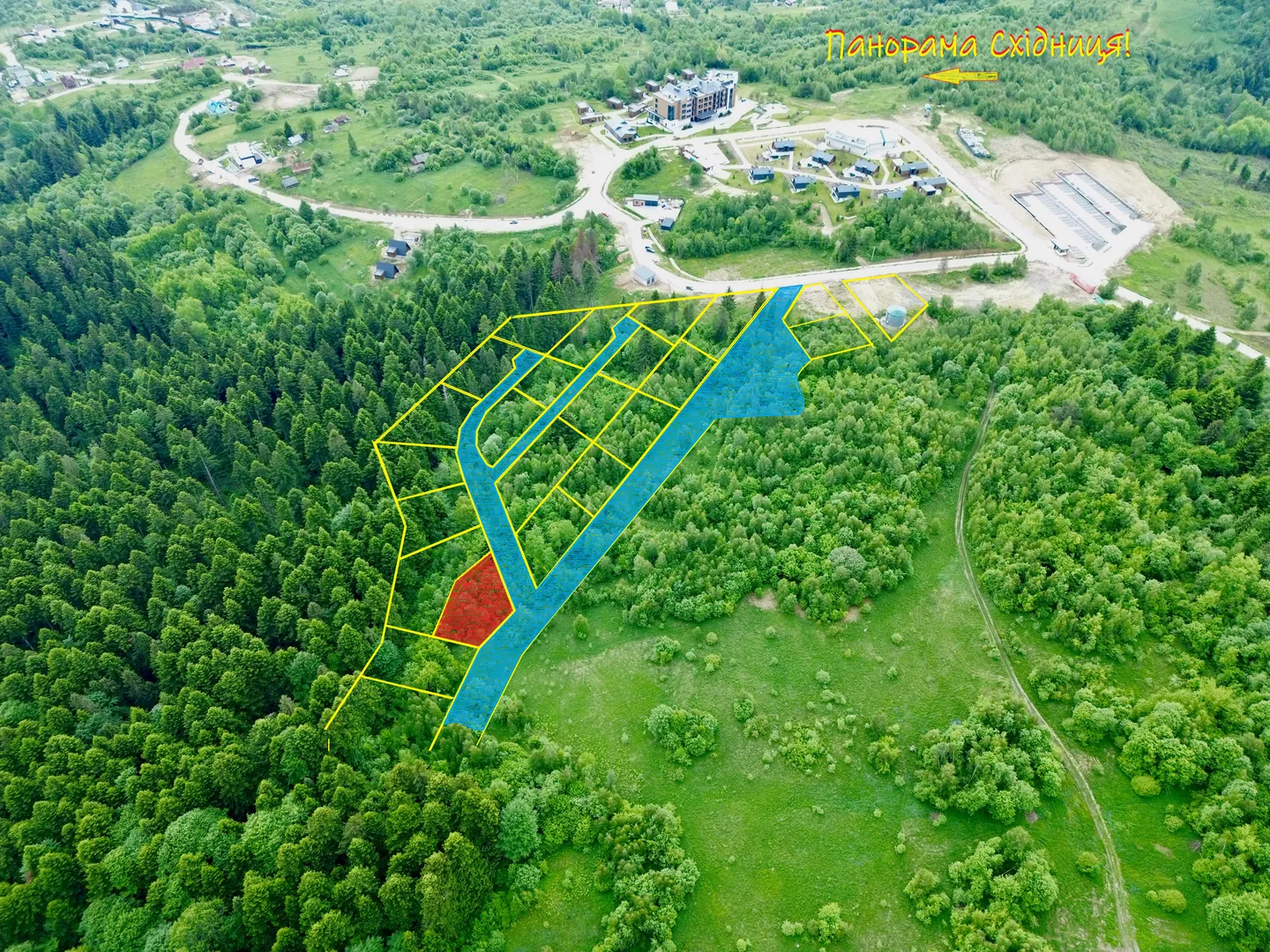 🏔️ Продаж земельної ділянки біля готелю «Панорама» у смт. Східниця 🌿 — фото 1 з 6