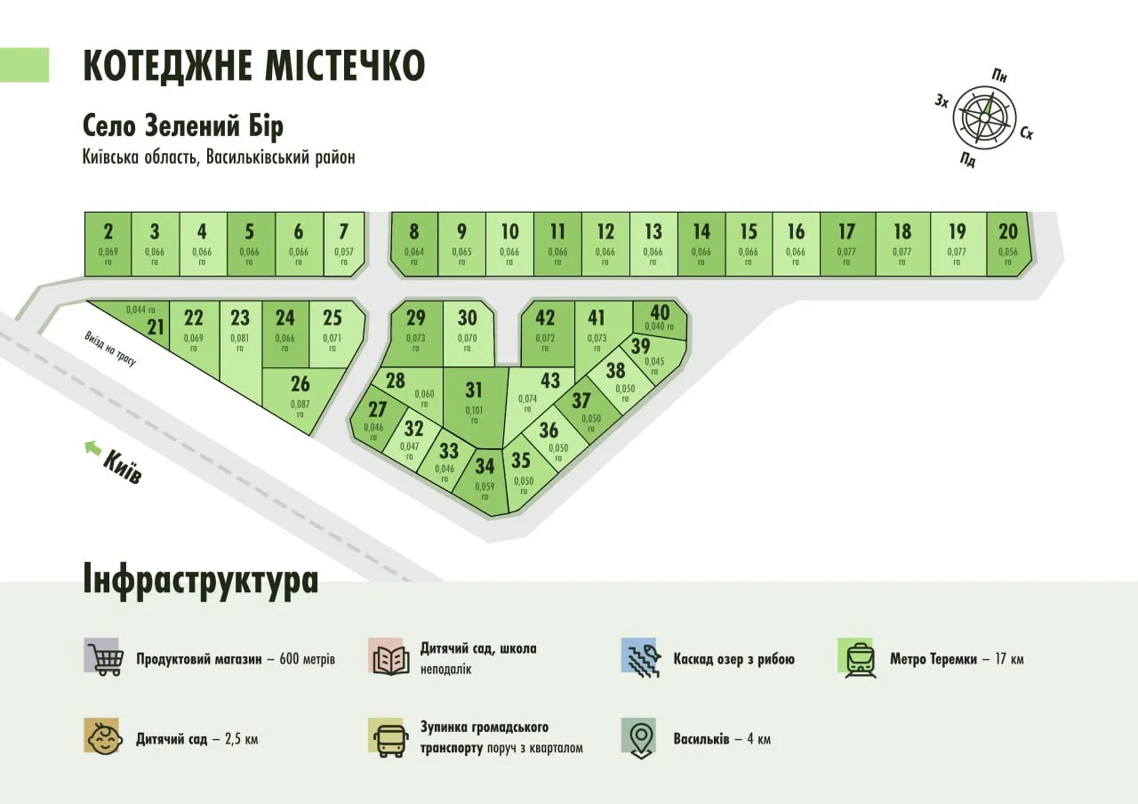 Продаж земельної ділянки 0.0728 га — фото 1 з 1