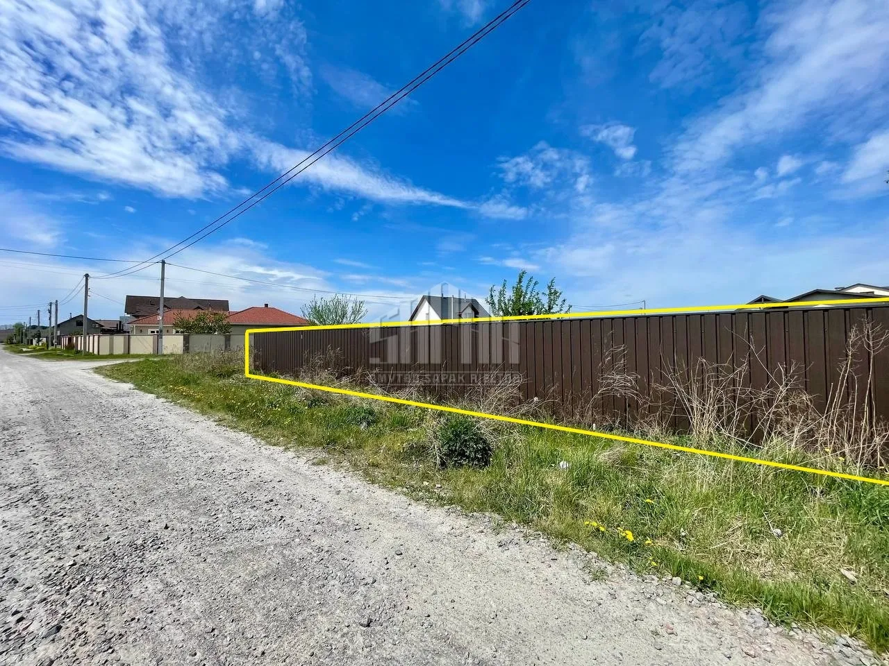 🏡 Ділянка 13 соток під забудову з фундаментом, світлом 16 кВт та будматеріалами! Гнатівка / Білогородка — БЕЗ КОМІСІЇ — фото 2 з 12