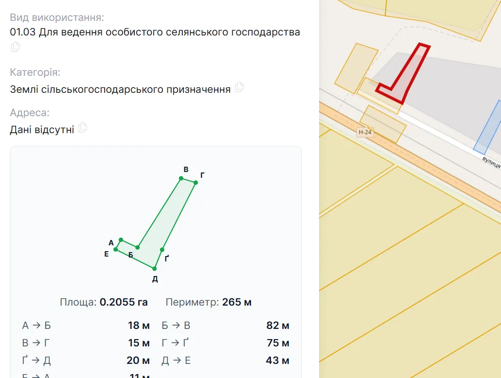 Продаж землі сільськогосподарського призначення  — фото 1 з 1