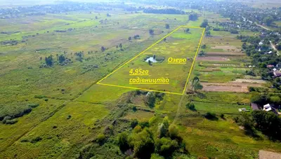 ЗЕМЛЯ під КОТЕДЖНЕ МІСТЕЧКО с озером для ДЕВЕЛОПЕРІВ — мініатюра фото 2