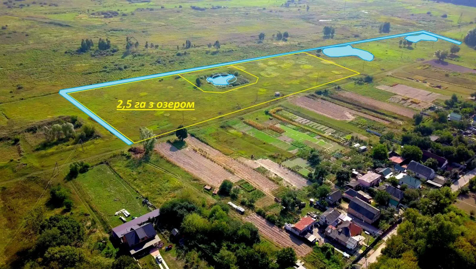 ЗЕМЛЯ під КОТЕДЖНЕ МІСТЕЧКО для ДЕВЕЛОПЕРІВ — фото 3 з 4