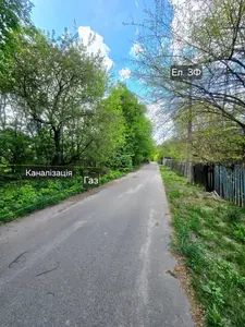 1 га у Ворзелі | Асфальт + комунікації. Хороша локація під котеджі — мініатюра фото 1