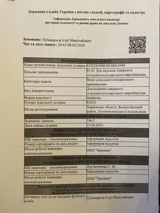Продаж земельної ділянки 0.0111 — мініатюра фото 1